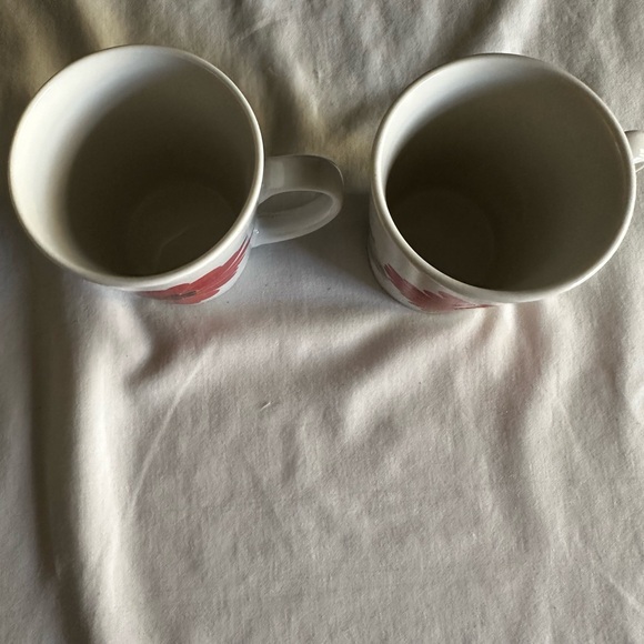 RSW INTERNATIONAL LIMITED POPPY PRINT TEA/COFFEE MUGS 4X3 SET OF 2 - Picture 9 of 10